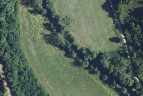 Vue aérienne du Camping de la Pelouse à Jaulny