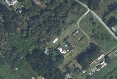 Vue aérienne du Camping de la Pointe à Préfailles