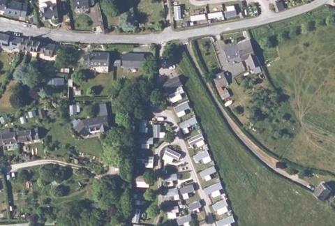 Vue aérienne du Camping de la Presqu’Ile à Saint-Jacut-de-la-Mer