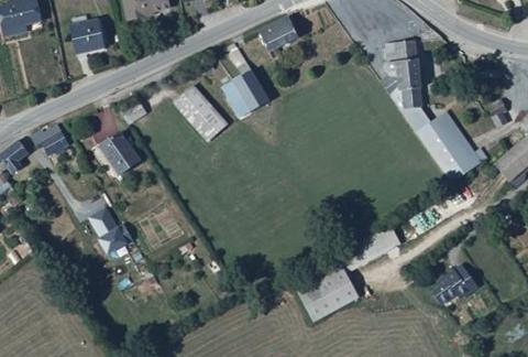Vue aérienne du Camping de la Retenue de Pareloup à Canet-de-Salars