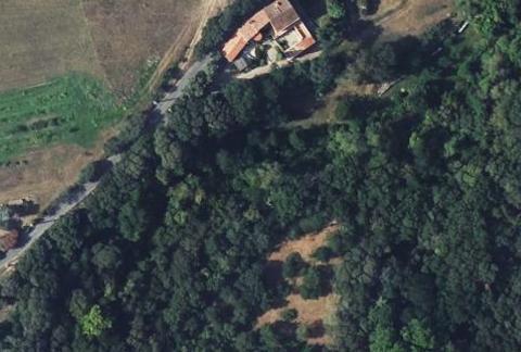 Vue aérienne du Camping de la Vallée à Saint-Jean-Pla-de-Corts