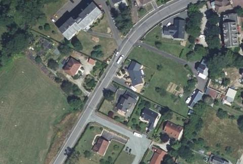 Vue aérienne du Camping de la Vée à Bagnoles de l’Orne Normandie