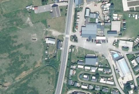Vue aérienne du Camping de la Vieille Église à Cayeux-sur-Mer
