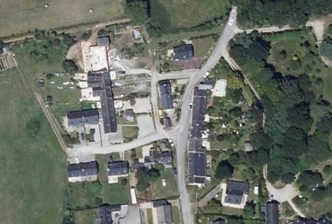 Vue aérienne du Camping de Lann Hoëdic à Sarzeau