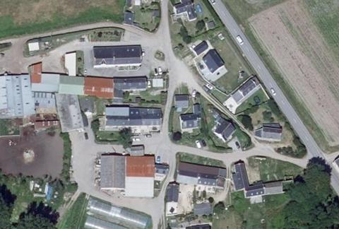 Vue aérienne du Camping de Loperhet à Plouharnel
