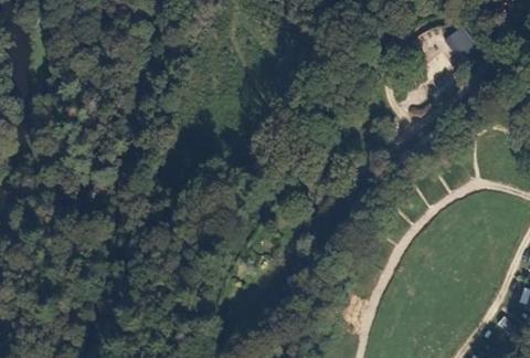 Vue aérienne du Camping de Pont Calleck à Inguiniel