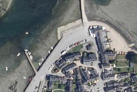 Vue aérienne du Camping de Saint-Cado à Belz