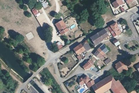 Vue aérienne du Camping des Bouleaux à Inor