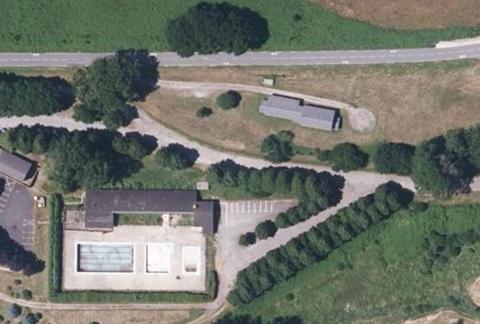 Vue aérienne du Camping des Cèpes à La Salvetat-sur-Agout