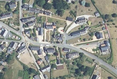 Vue aérienne du Camping des Dunes à Penvénan