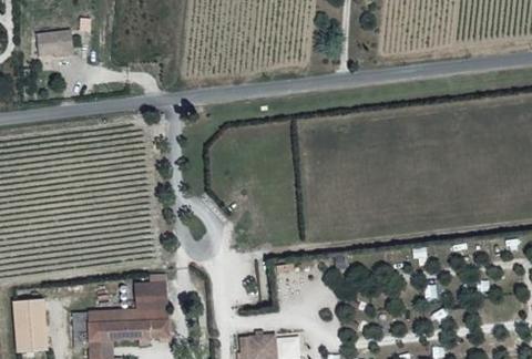 Vue aérienne du Camping des Favards à Violès
