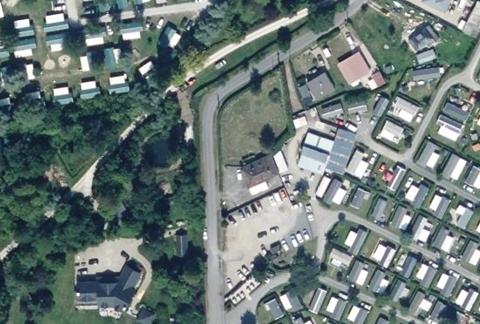 Vue aérienne du Camping des Roses à Quend