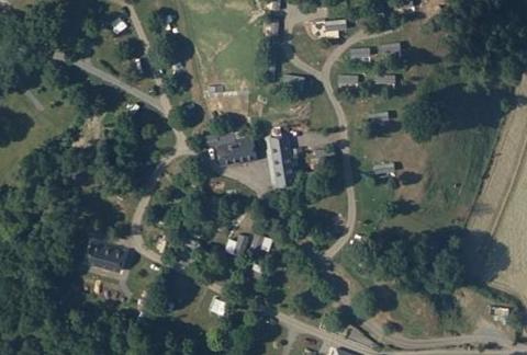 Vue aérienne du Camping Deth-Potz à Boô-Silhen