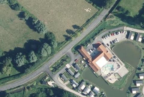 Vue aérienne du Camping Domaine de la Roselière à Noyelles-sur-Mer