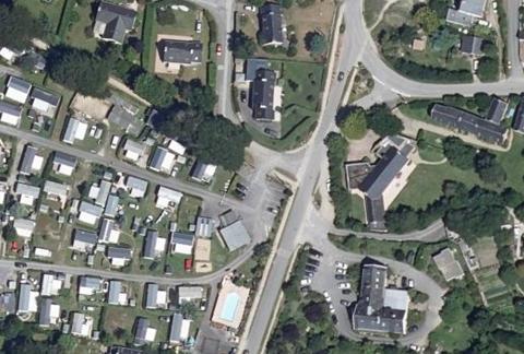 Vue aérienne du Camping Domaine Résidentiel de Kerpenhir à Locmariaquer