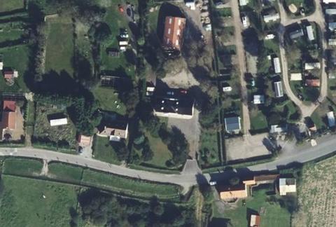 Vue aérienne du Camping du Casino à Oye-Plage