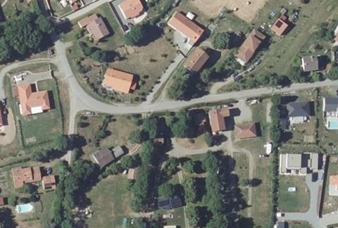 Vue aérienne du Camping du Colombier à Loubeyrat