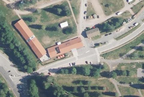 Vue aérienne du Camping du Domaine de Longemer à Xonrupt-Longemer