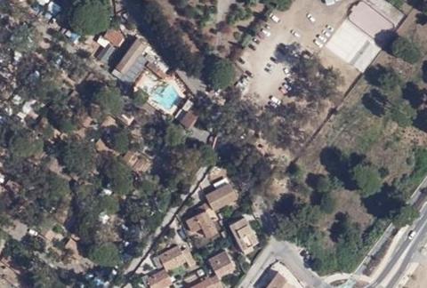 Vue aérienne du Camping du Domaine du Ceinturon Iii à Hyères