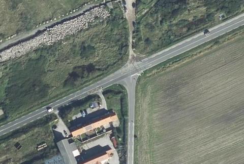 Vue aérienne du Camping du Fort Lapin à Sangatte