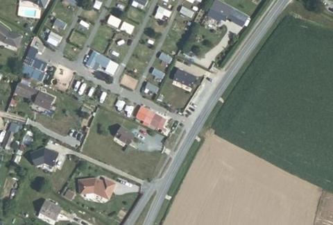 Vue aérienne du Camping du Grand Hameau à Saint-Jouin-Bruneval