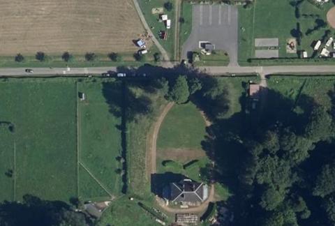 Vue aérienne du Camping du Lac de Condé à Le Nouvion-en-Thiérache