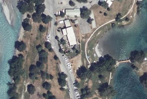 Vue aérienne du Camping du Lac à Eygliers
