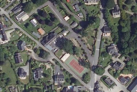 Vue aérienne du Camping du Manoir de Penn Ar Ster à La Forêt-Fouesnant