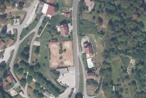 Vue aérienne du Camping du Martinet Saint-Claude à Villard-Saint-Sauveur