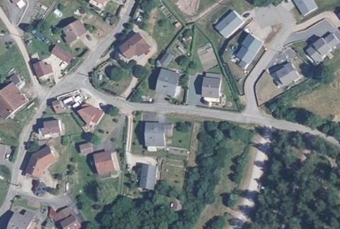 Vue aérienne du Camping du Mettey à Vagney