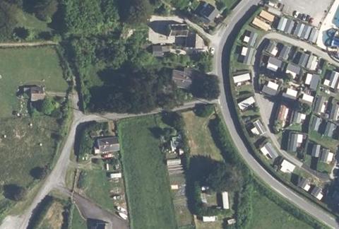 Vue aérienne du Camping du Paradis à Le Croisic