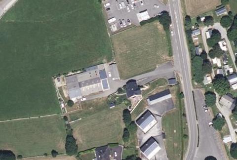 Vue aérienne du Camping du Pont Lauguère Annexe à Laruns