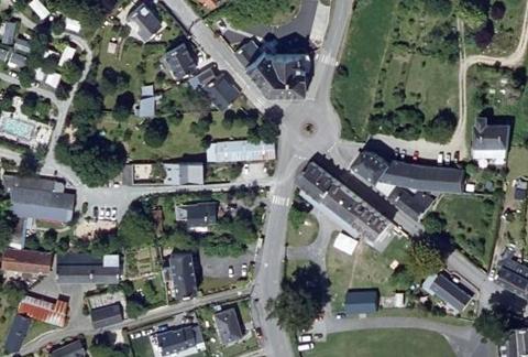 Vue aérienne du Camping du Pouldu à Clohars-Carnoët