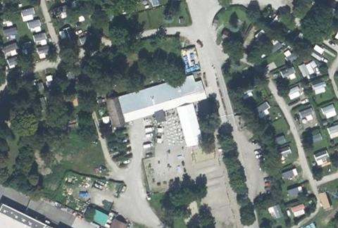 Vue aérienne du Camping du Ried à Boofzheim