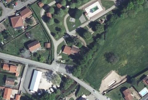 Vue aérienne du Camping du Surizet à Montbrison