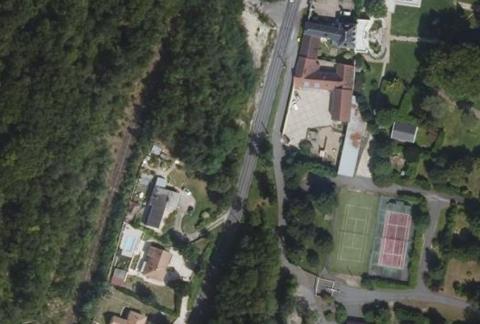 Vue aérienne du Camping du Vauvert à Ormoy-la-Rivière