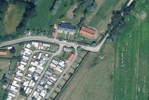 Vue aérienne du Camping Ech’Bosqué à Fort-Mahon-Plage