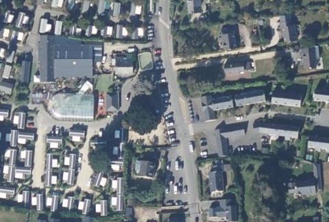 Vue aérienne du Camping Émeraude à Saint-Briac-sur-Mer
