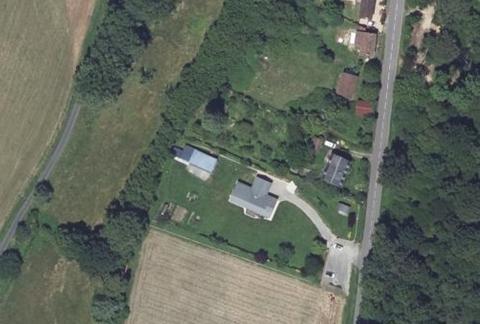 Vue aérienne du Camping Espace Hermeline à Bussière-Galant