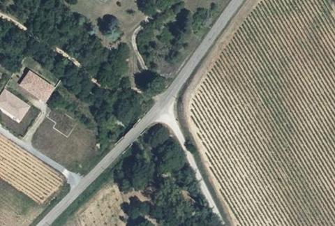 Vue aérienne du Camping et Lodges de Coucouzac à Lagorce