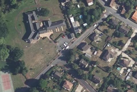Vue aérienne du Camping Etang de Sologne à Nouan-le-Fuzelier