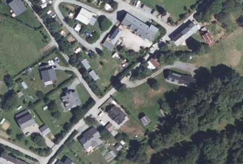 Vue aérienne du Camping Ferme Noémie à Le Bourg-d’Oisans