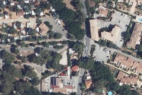 Vue aérienne du Camping Gcu Bormes la Favière à Bormes-les-Mimosas