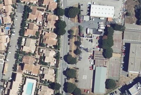 Vue aérienne du Camping Gcu Gruissan à Gruissan
