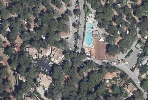 Vue aérienne du Camping Gcu la Croix-Valmer à La Croix-Valmer