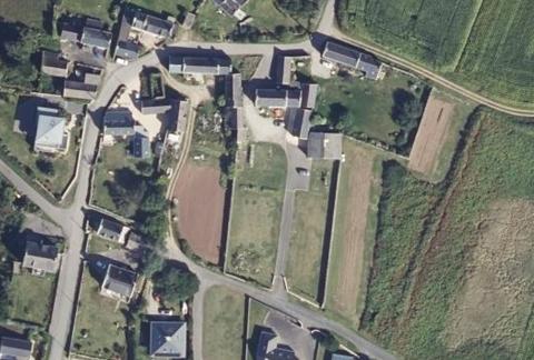Vue aérienne du Camping Gcu Plouhinec à Plouhinec