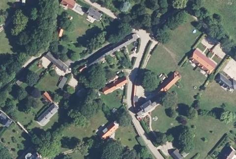 Vue aérienne du Camping Gcu Quiberville à Quiberville