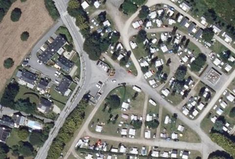 Vue aérienne du Camping Gcu Sarzeau à Sarzeau