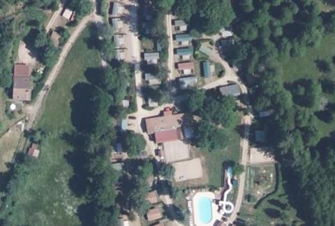 Vue aérienne du Camping Gina Park à Granges-sur-Vologne