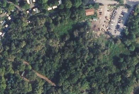 Vue aérienne du Camping Holiday Park à Biscarrosse